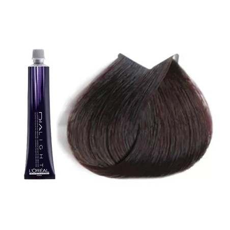 5.12 - CHATAIN CLAIR CENDRE IRISE - COLORATION DIALIGHT - (50ml)