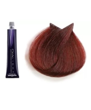 6.46 - BLOND FONCÉ CUIVRÉ ACAJOU - COLORATION DIALIGHT - (50ml)