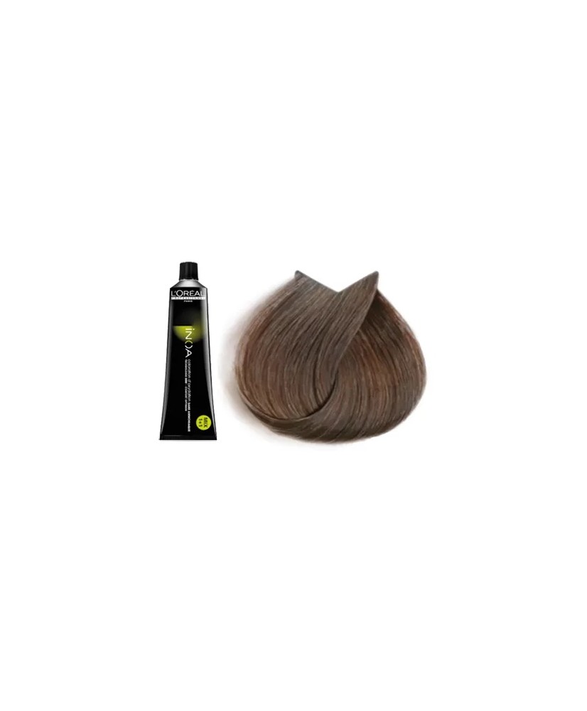 6.3 - BLOND FONCÉ DORÉ - COLORATION INOA - (60ml)