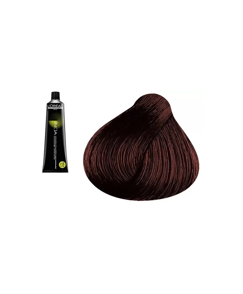 5.6 - CHATAIN CLAIR ROUGE - COLORATION INOA - (60ml) 5.6 - CHATAIN CLAIR ROUGE - COLORATION INOA - (60ml)