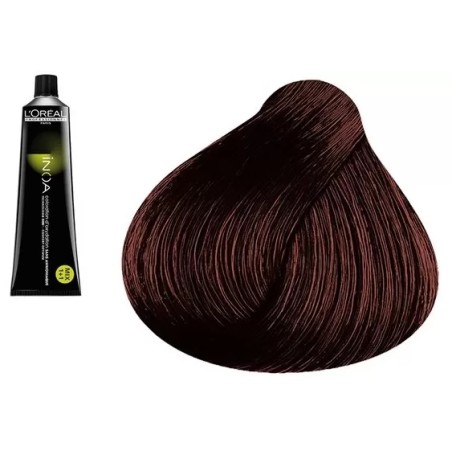 5.6 - CHATAIN CLAIR ROUGE - COLORATION INOA - (60ml)