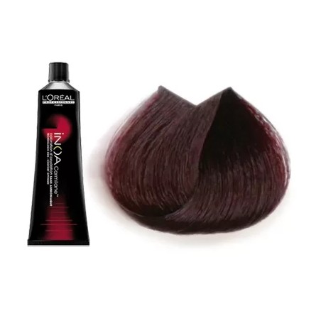 5.62 - CHATAIN CLAIR ROUGE - COLORATION INOA - (60ml)