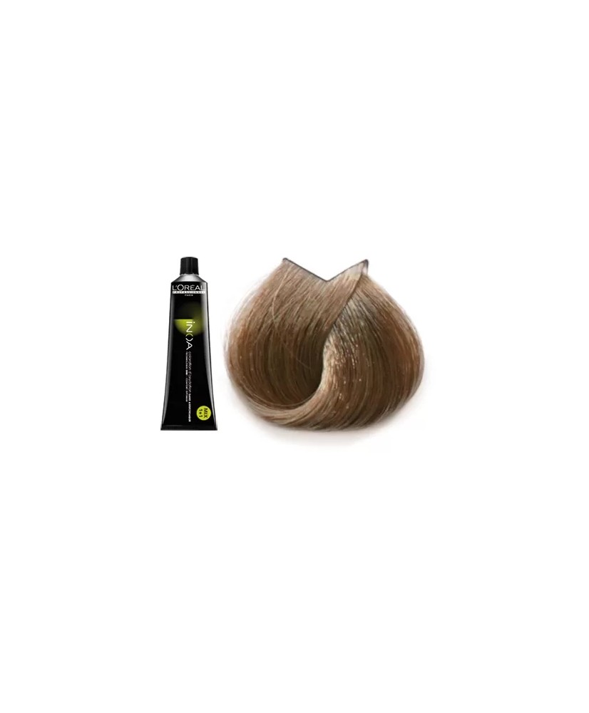 8.0 - BLOND CENDRE PROFOND - COLORATION INOA - (60ml) 8.0 - BLOND CENDRE PROFOND - COLORATION INOA - (60ml)