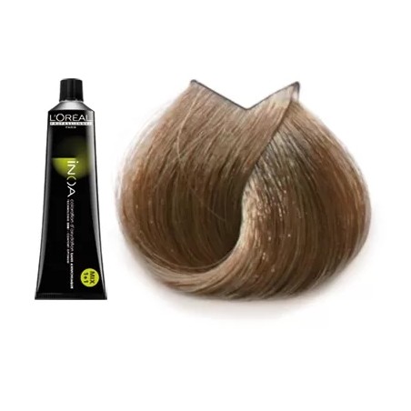 8.0 - BLOND CENDRE PROFOND - COLORATION INOA - (60ml)