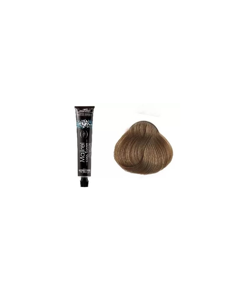 8 - BLOND CLAIR - COLORATION MAJIREL COOL COVER - (50ml)