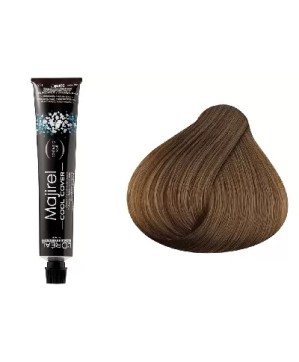 6.1 - BLOND FONCÉ CENDRE - COLORATION MAJIREL COOL COVER - (50ml)