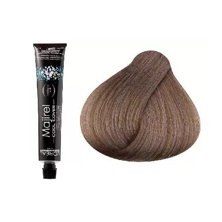 7.1 - BLOND CENDRE - COLORATION MAJIREL COOL COVER - (50ml)