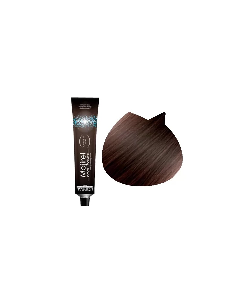 4 - CHATAIN - COLORATION MAJIREL COOL COVER - (50ml)