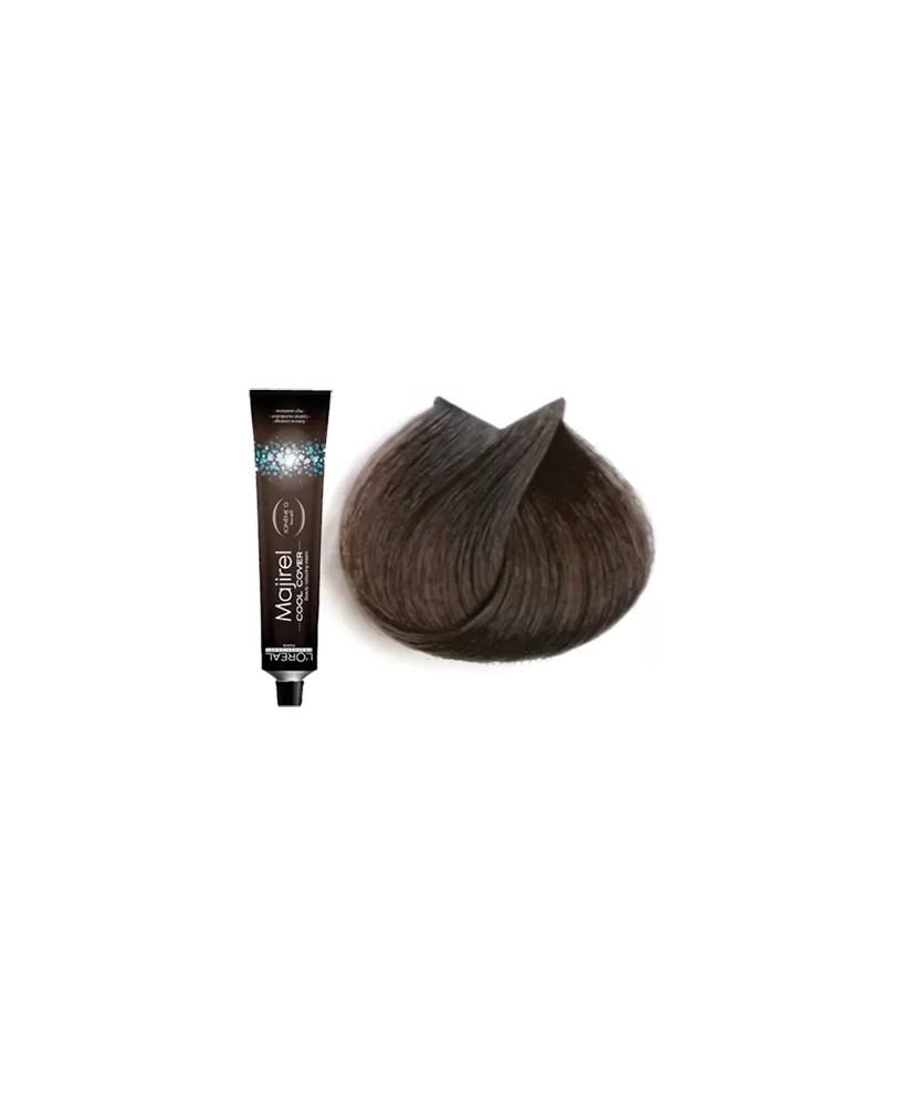 4.3 - CHATAIN DORÉ - COLORATION MAJIREL COOL COVER - (50ml)