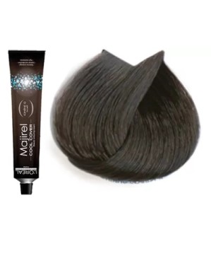 5.1 - CHATAIN CLAIR CENDRE - COLORATION MAJIREL COOL COVER - (50ml)