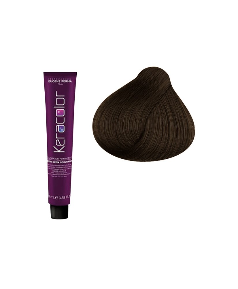 5.00 - CHATAIN CLAIR ULTRA COUVRENT - COLORATION KERACOLOR - (100ml)