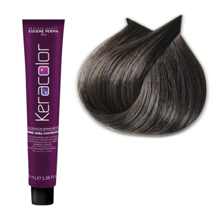 6.1 - BLOND FONCÉ CENDRE - COLORATION KERACOLOR - (100ml)