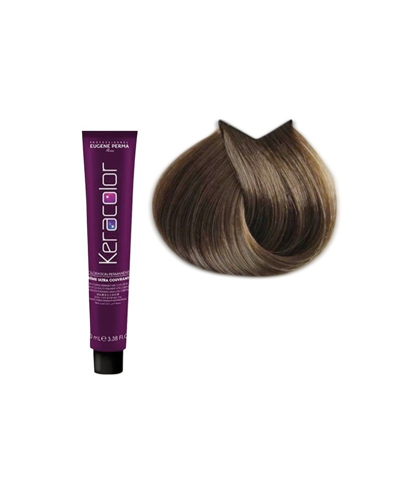 7.13 - BLOND CENDRE DORÉ - COLORATION KERACOLOR - (100ml)