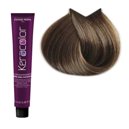 7.13 - BLOND CENDRE DORÉ - COLORATION KERACOLOR - (100ml)