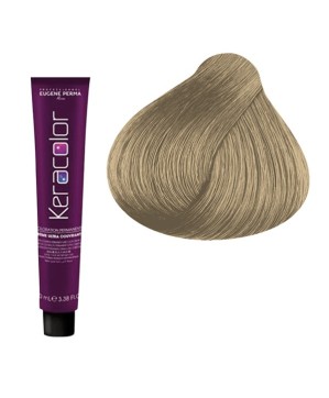 9.13 - BLOND TRÈS CLAIR CENDRE DORÉ - COLORATION KERACOLOR - (100ml)