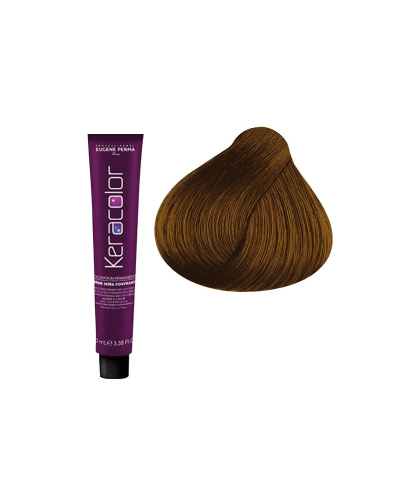 4.3 - CHATAIN DORÉ - COLORATION KERACOLOR - (100ml)