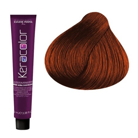 5.45 - CHATAIN CUIVRÉ ACAJOU - COLORATION KERACOLOR - (100ml)