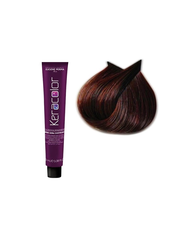 5.5 - CHATAIN CLAIR ACAJOU - COLORATION KERACOLOR - (100ml)