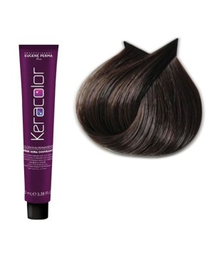 5.12 - CHATAIN CLAIR CENDRE IRISE - COLORATION KERACOLOR - (100ml)