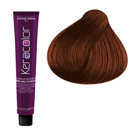 6.53 - BLOND FONCÉ ACAJOU DORÉ - COLORATION KERACOLOR - (100ml)