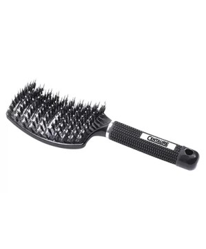 Brosse Super Lissage Braziline - Incurvée, Mixte 11 Rangs Perlés