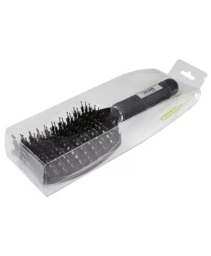 Brosse Super Lissage Braziline - Incurvée, Mixte 11 Rangs Perlés