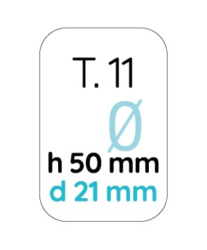 Blaireau 100%  T11 21-50  gris doux - Centaure