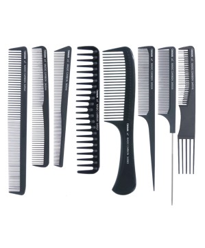 Peignes Carbone trousse kit 8 peignes - Centaure