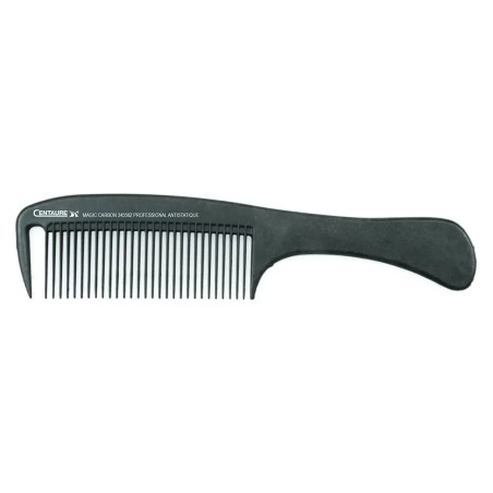 Peigne Carbone démêloir 21.5cm + 2 pinces - Centau