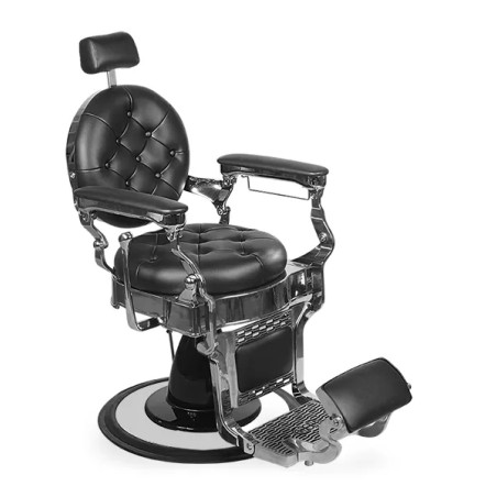 Fauteuil Barber 1888 ANTIKA-2 - Pompe Hydraulique, Noir