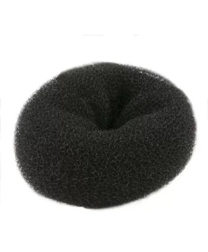 Crepon à chignon pouf - Noir - 12x5cm