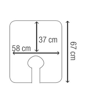 Cape Teinture Prety-2 Noir Velcro EVA
