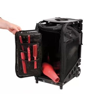 Seating case noire valise outil à roulette50x25x33