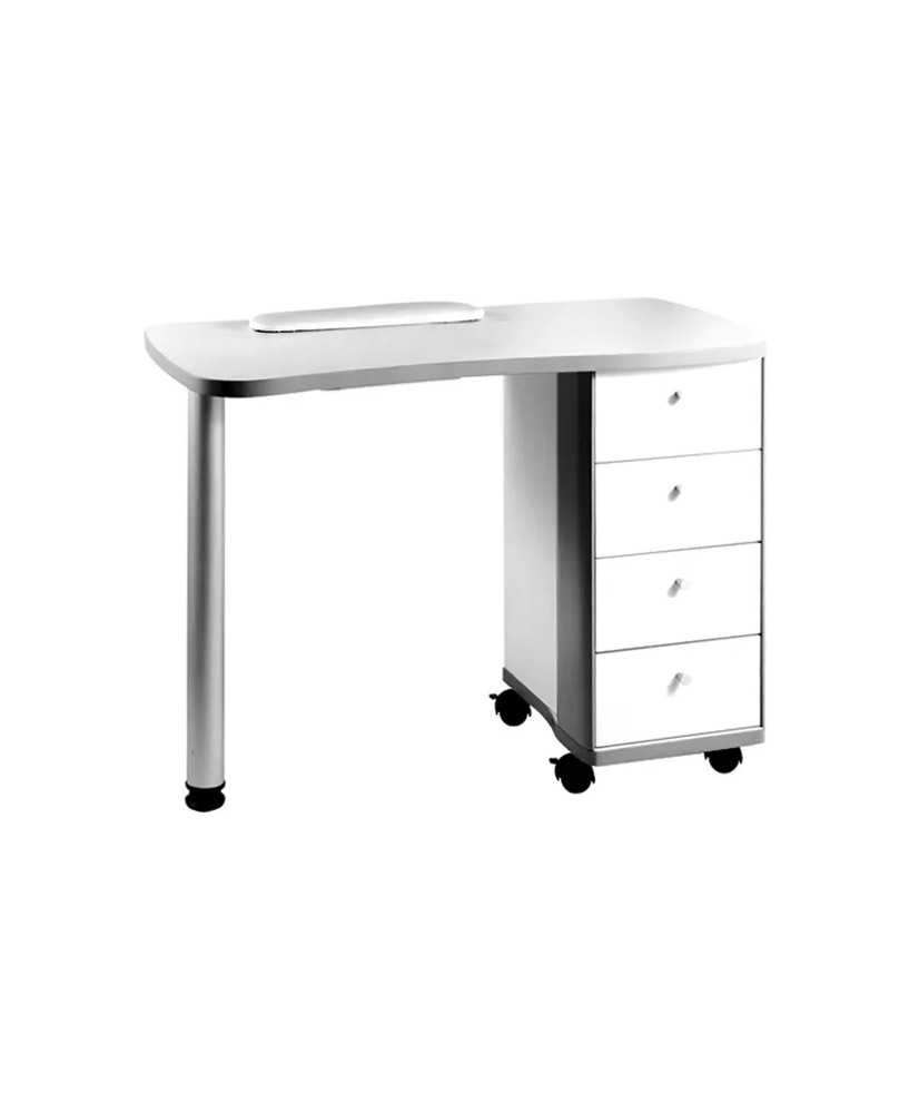 Table Manuc ECO-LAQ  Blanche  98x48x75 cm