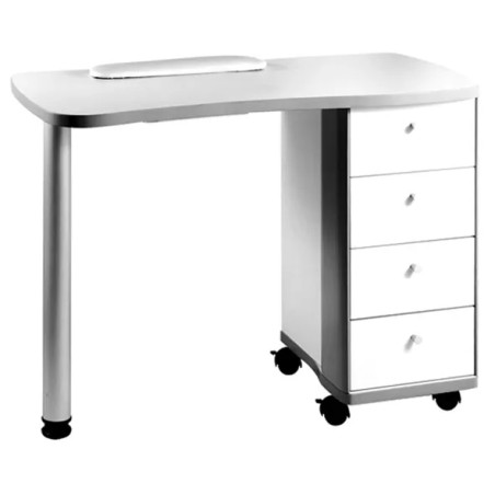 Table Manuc ECO-LAQ  Blanche  98x48x75 cm
