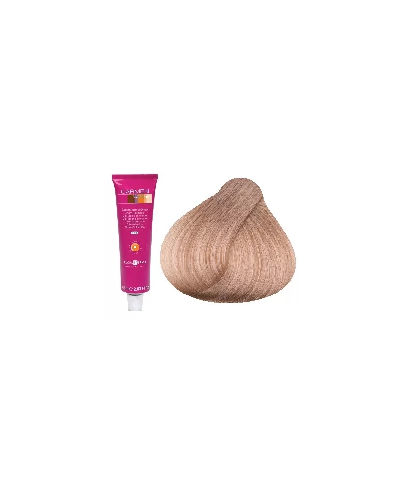 8.13 - BLOND CLAIR CENDRE DORÉ    D  - COLORATION CARMEN - (60ml)
