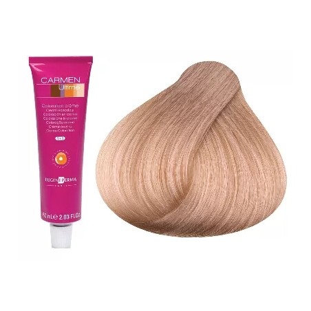 9.13 - BLOND TRÈS CLAIR CENDRE DORÉ - COLORATION CARMEN - (60ml)