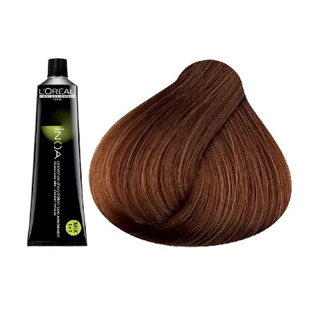 7.4 - BLOND CUIVRÉ - COLORATION INOA - (60ml)