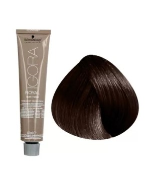 4.46 - CHATAIN MOYEN BEIGE MARRON - COLORATION IGORA - (60ml)