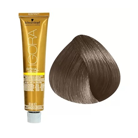 6.50 - BLOND FONCÉ DORÉ NATUREL - COLORATION IGORA - (60ml)