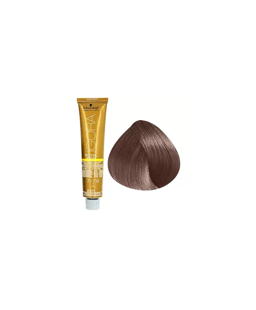6.580 - BLOND FONCÉ DORÉ ROUGE - COLORATION IGORA - (60ml)