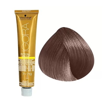 6.580 - BLOND FONCÉ DORÉ ROUGE - COLORATION IGORA - (60ml)
