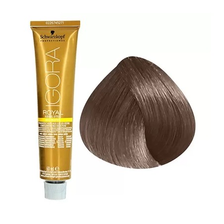 6.460 - BLOND FONCÉ BEIGE CHOCOLAT - COLORATION IGORA - (60ml)
