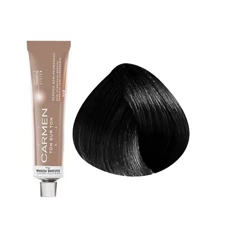 1 - NOIR - COLORATION CARMEN - (60ml)