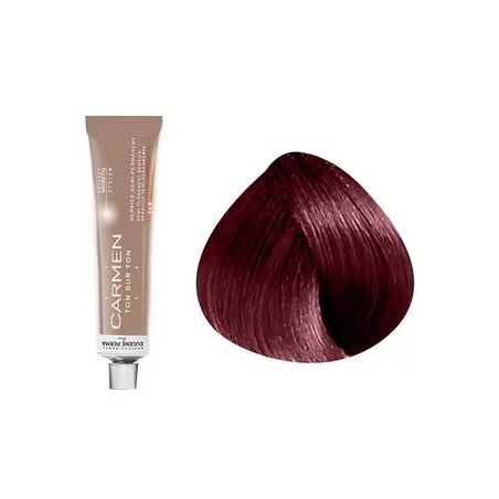 5.66 - CHATAIN CLAIR ROUGE PROFOND - COLORATION CARMEN - (60ml)