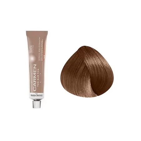 7.35 - BLOND DORÉ ACAJOU - COLORATION CARMEN - (60ml)