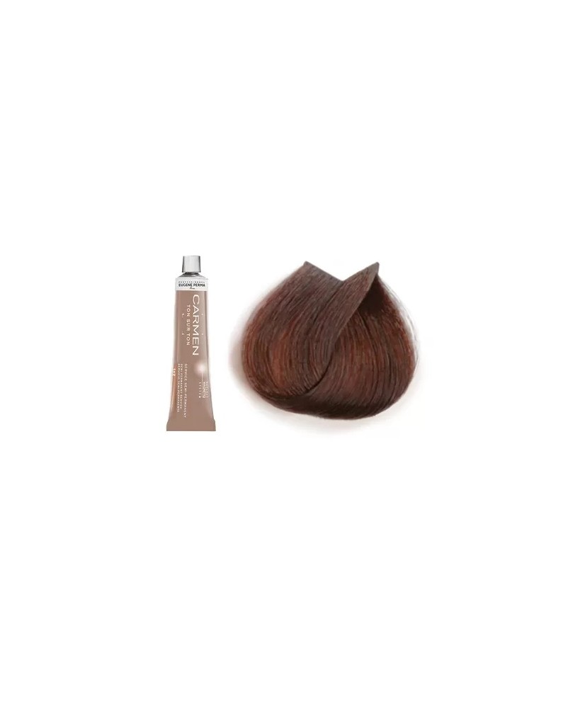 6.4 - BLOND FONCÉ CUIVRÉ - COLORATION CARMEN - (60ml)