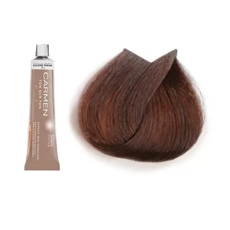 6.4 - BLOND FONCÉ CUIVRÉ - COLORATION CARMEN - (60ml)