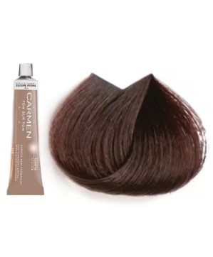 4.35 - CHATAIN DORÉ ACAJOU - COLORATION CARMEN - (60ml)