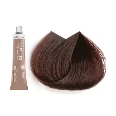 4.35 - CHATAIN DORÉ ACAJOU - COLORATION CARMEN - (60ml)